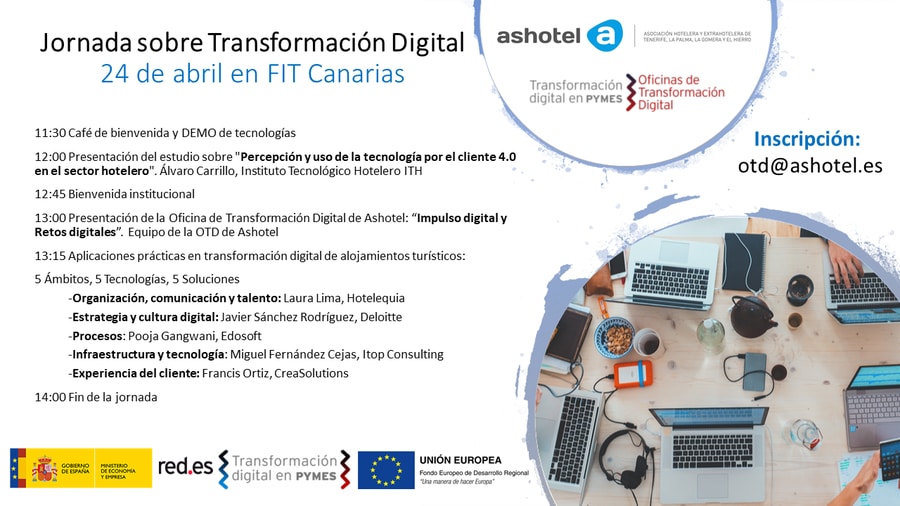 Jornada sobre Transformación digital en FIT Canarias Jornada sobre Transformación digital en FIT Canarias