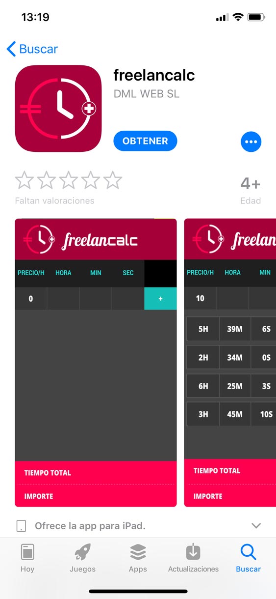 App de Freelancalc App de Freelancalc