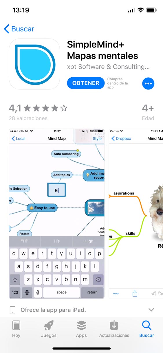 App de Simple Mind App de Simple Mind